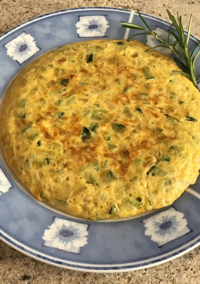 Una foto de Tortilla de calabacín