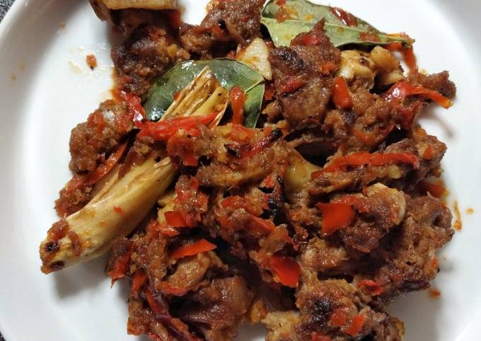 Resep: Sambel Goreng Tetelan Sapi Simpel