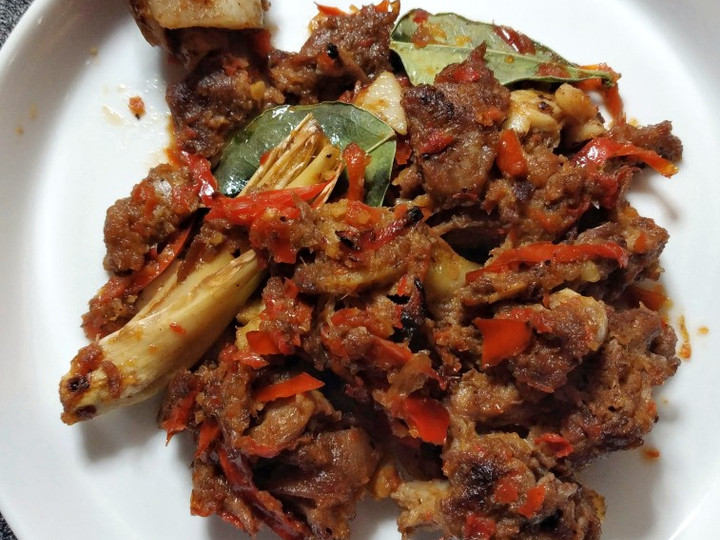 Resep: Sambel Goreng Tetelan Sapi Simpel