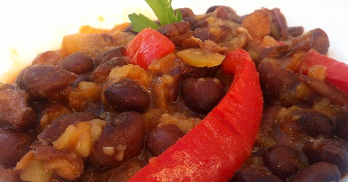 Judías pintas sweet&spicy Receta de BelBel- Cookpad