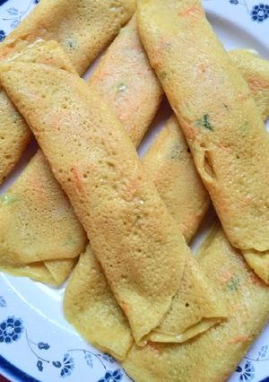 সবজির ঝাল পাটিসাপটা রেসিপির প্রধান ছবি