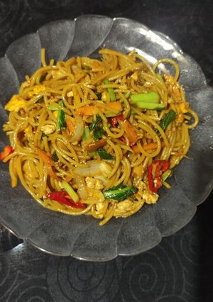 Foto resep Spaghetti goreng