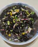 吻仔魚紫菜玉米粒蛋花湯（一鍋到底）