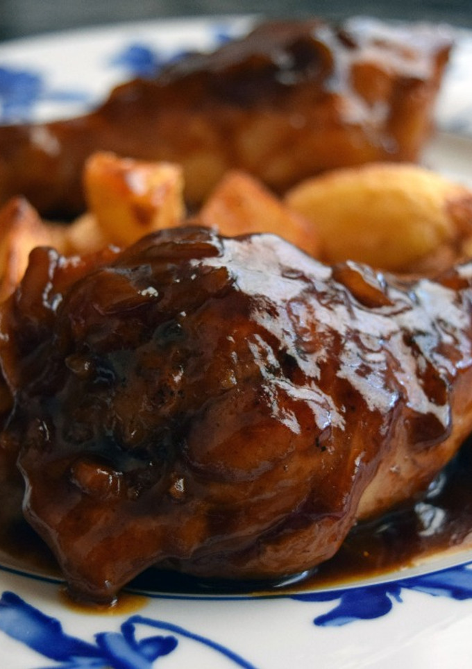 Una foto de Pollo a la Coca Cola