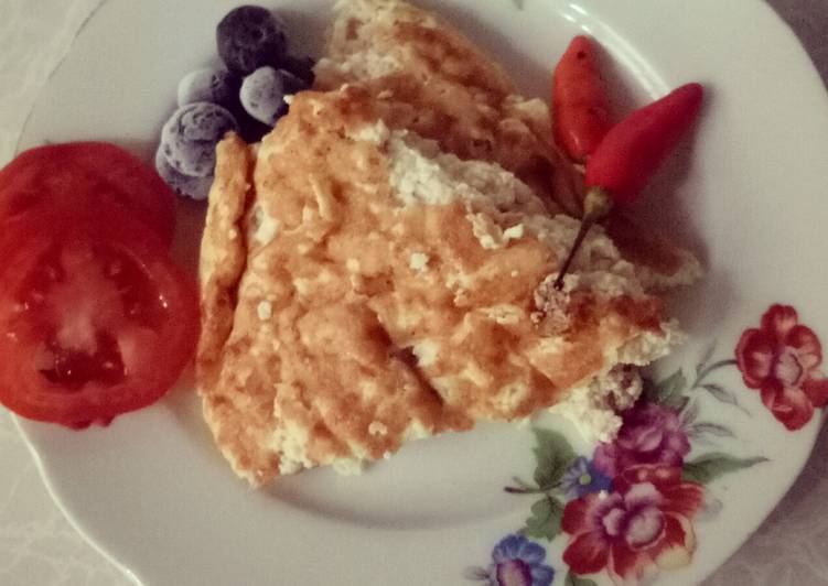Recipe: Delicious Omelette Tahu - menu diet