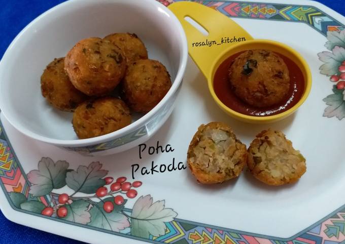 Step-by-Step Guide to Make Homemade Poha Pakoda