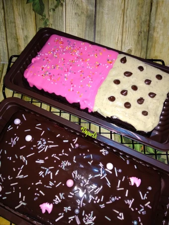 Cara Gampang Membikin Resep  Chocolate Cake (no mixer, no oven, no telur) yang Enak, Menggugah Selera