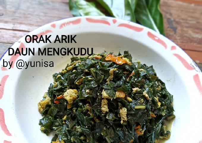 Resep: Orak Arik Daun Mengkudu Enak Terbaru