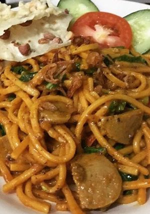 Foto resep Mie Gomak/ spaghetti Batak goreng