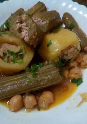 صورة لوصفة دولمة خرشف
