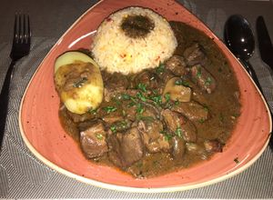Una foto de Boeuf bourguignon
