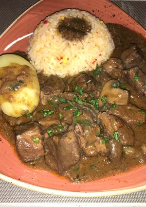 Una foto de Boeuf bourguignon
