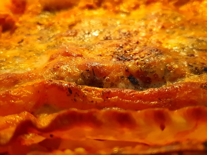 Easy Steps to Make Cheese lasagna with vegan meatballs which So Delicious