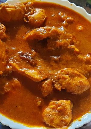 A picture of Hyderabadi Masala Chicken.