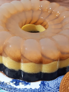 Foto resep Puding Lapis Regal Marie re: tintin rayner