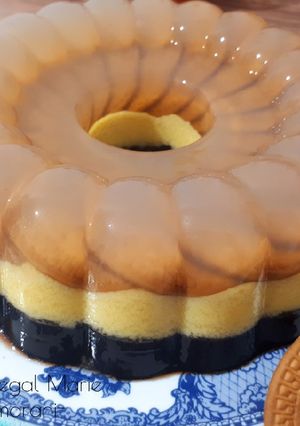 Foto resep Puding Lapis Regal Marie re: tintin rayner