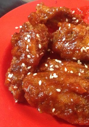 Foto resep Korean Spicy Crispy Chicken ala Bonchon/Richeese