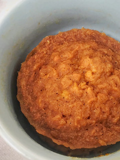 Una foto de Mug cake de zanahoria