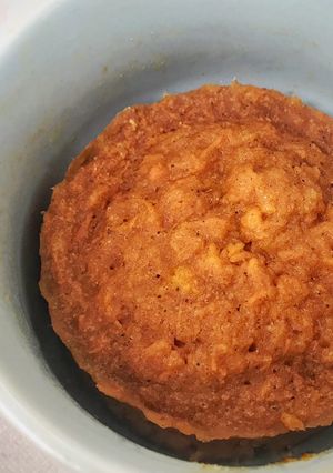 Una foto de Mug cake de zanahoria