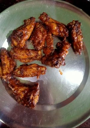 A picture of Air fyer wings (easy).