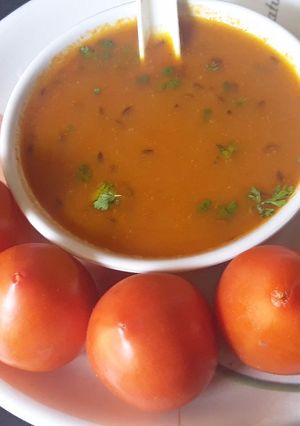 A picture of Tomato shorba.
