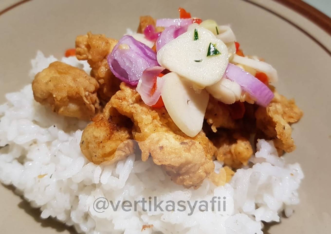 Sambal Ayam Popcorn Matah