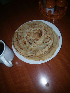 A picture of Simple egg less pancakes.