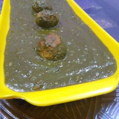 A picture of Palak Kofta.
