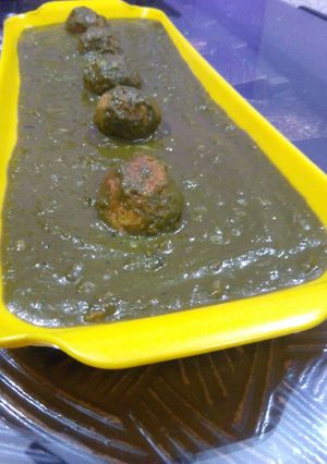 A picture of Palak Kofta.