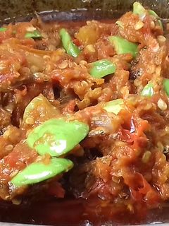 Foto resep Teri sambal pete
