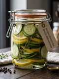🥒 Pepinos Encurtidos Estilo Mediterráneo