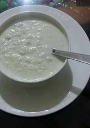 A picture of Lasoni kheer.