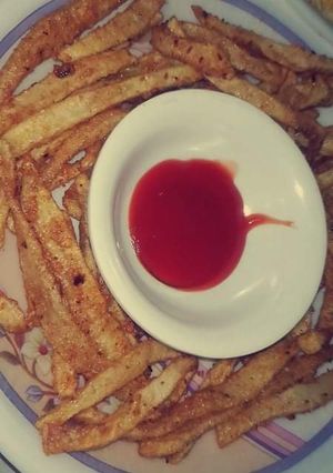 A picture of Crispy Potato french Fries.