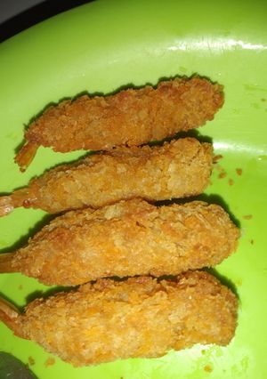 Foto resep Udang goreng selimut tepung panir.. enakkk yummy😋