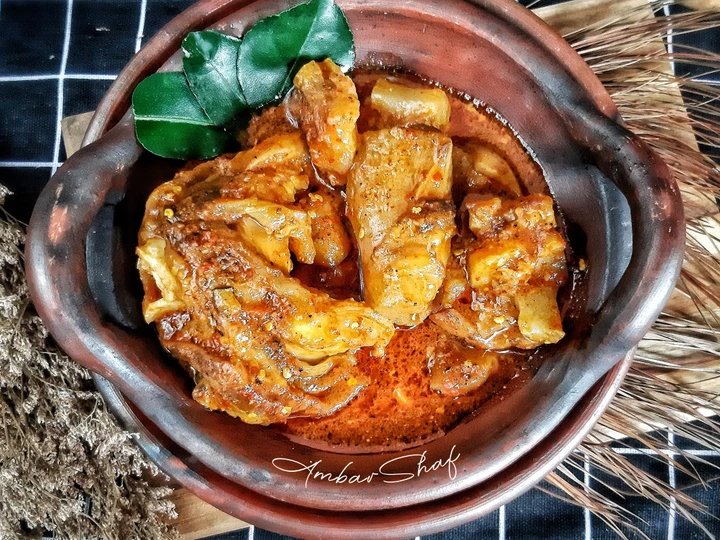 Cara Mudah Membuat Resep Gulai Kikil - Tunjang Ala Padang Anti Ribet, Sempurna