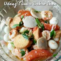 รูปของ Udang Tumis Bakso Ikan