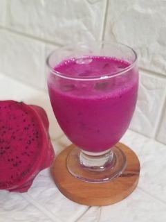 Foto resep Buah naga yogurt