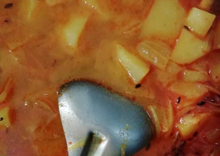 How Long Does it Take to Aloo sabji (potato curry)
