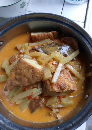 Foto resep Lodeh labu Siam+tahu