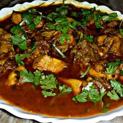 A picture of Handi Chicken Curry.