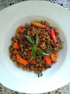 Foto resep Oncom pedas kemangi