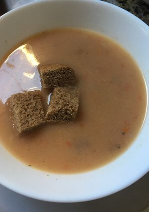 صورة لوصفة شوربه الشوفان والزبادي