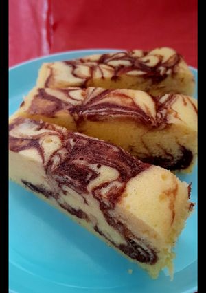 Foto resep Bolu Kukus Marmer (20x10cm)