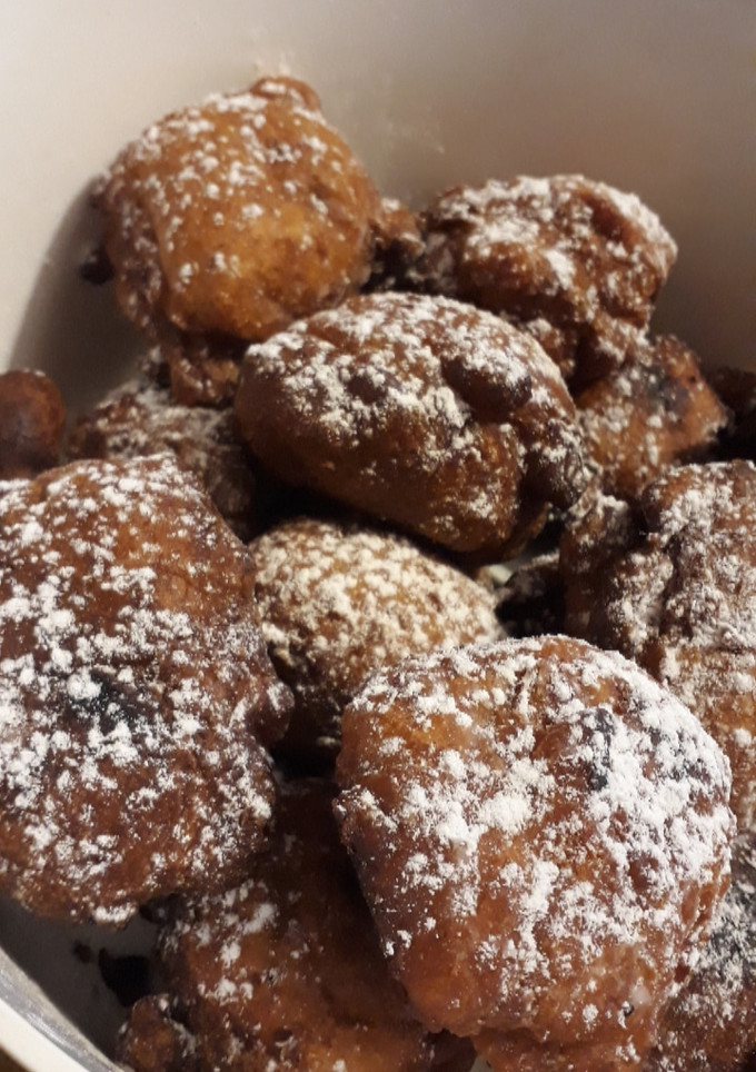 Una foto de Buñuelos de banana