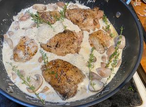 รูปของ ไก่ซอสครีม