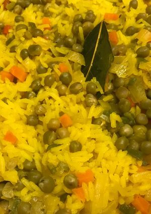 Una foto de Arroz Con Azafrán