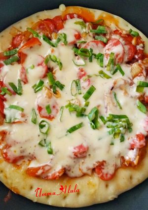 Foto resep Pizza Teflon Simple Bangettt