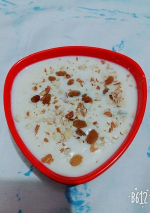 A picture of Yummy kheer.
