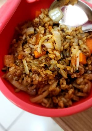 咖哩炒飯 的食譜成品照片