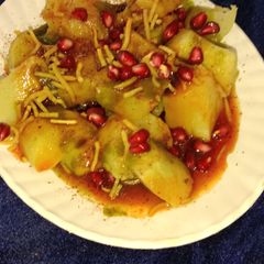 A picture of Sweet Potato Chaat.